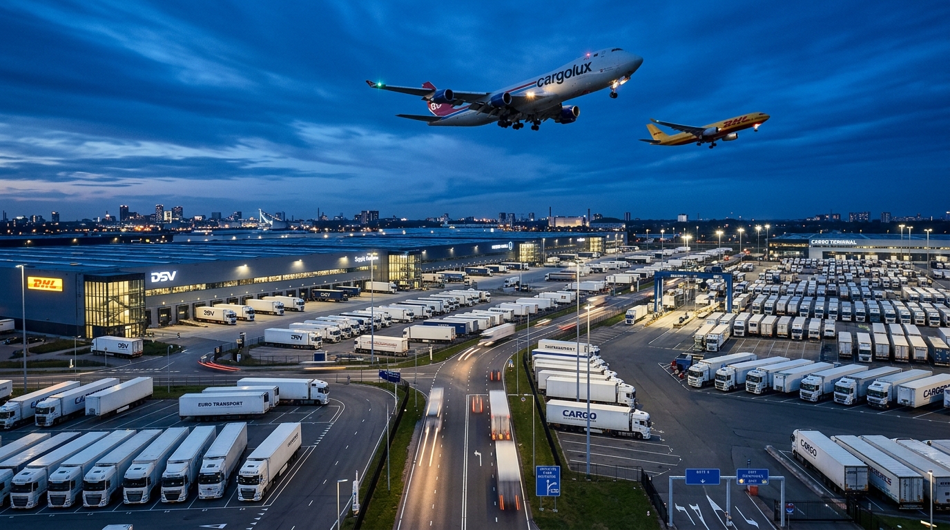 ZAZA Europe Air Cargo & Freight Hub Depot